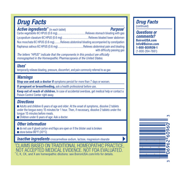 Boiron, Gasalia, 60 tablets