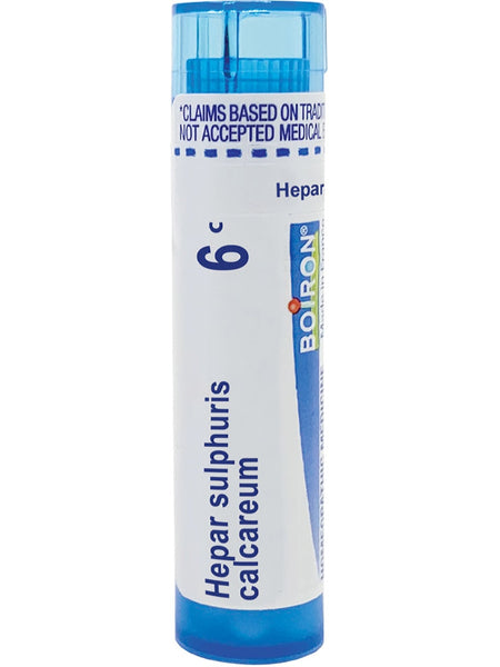 Boiron, Hepar Sulphuris Calcareum 6C, 80 Pellets