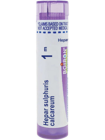 Boiron, Hepar Sulphuris Calcareum 1M, 80 Pellets