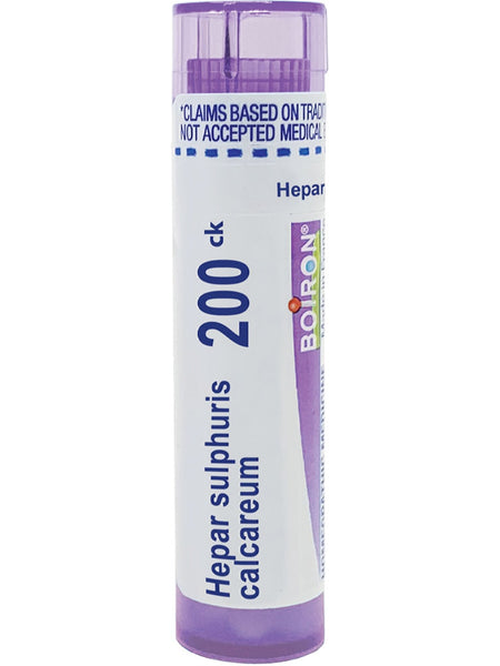 Boiron, Hepar Sulphuris Calcareum 200CK, 80 Pellets