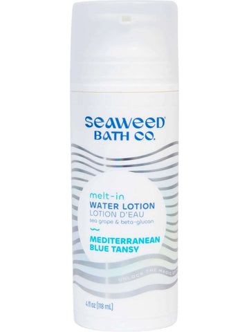 Seaweed Bath Co., Melt-In Water Lotion, Mediterranean Blue Tansy, 4 fl oz
