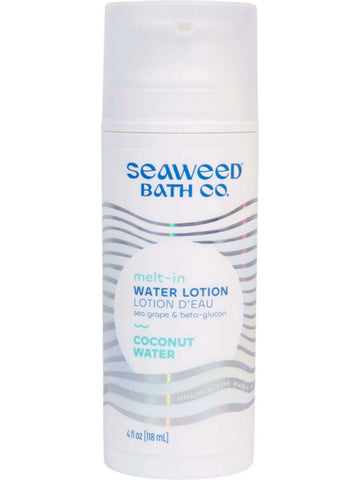 Seaweed Bath Co., Melt-In Water Lotion, Coconut Water, 4 fl oz