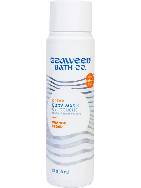 Seaweed Bath Co., Detox Body Wash, Orange Cedar, 12 fl oz