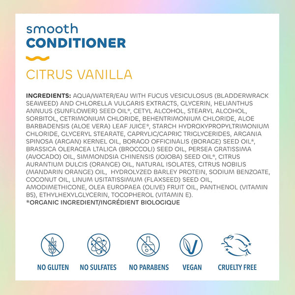 Seaweed Bath Co., Smooth Conditioner, Citrus Vanilla, 12 fl oz