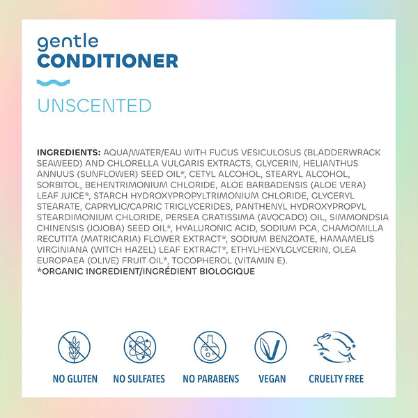 Seaweed Bath Co., Gentle Conditioner, Unscented, 12 fl oz