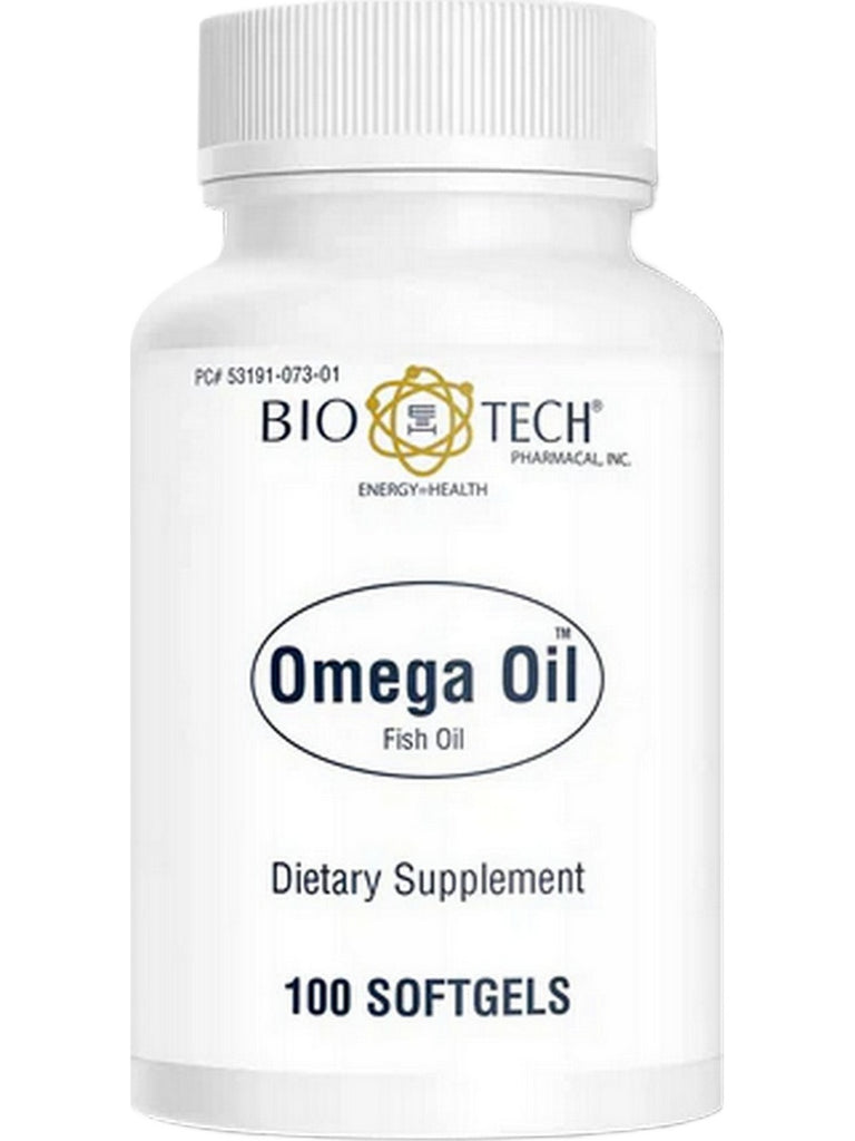 Bio-Tech Pharmacal, Omega Oil, Fish Oil, 100 Softgels