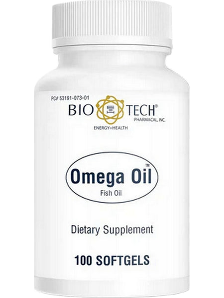 Bio-Tech Pharmacal, Omega Oil, Fish Oil, 100 Softgels