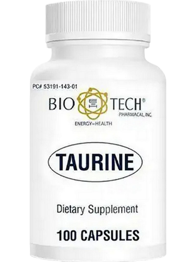 Bio-Tech Pharmacal, Taurine, 100 Capsules
