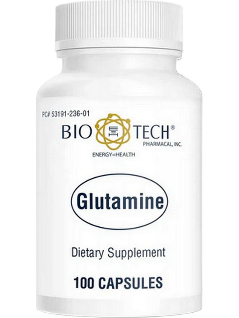 Bio-Tech Pharmacal, Glutamine, 100 Capsules