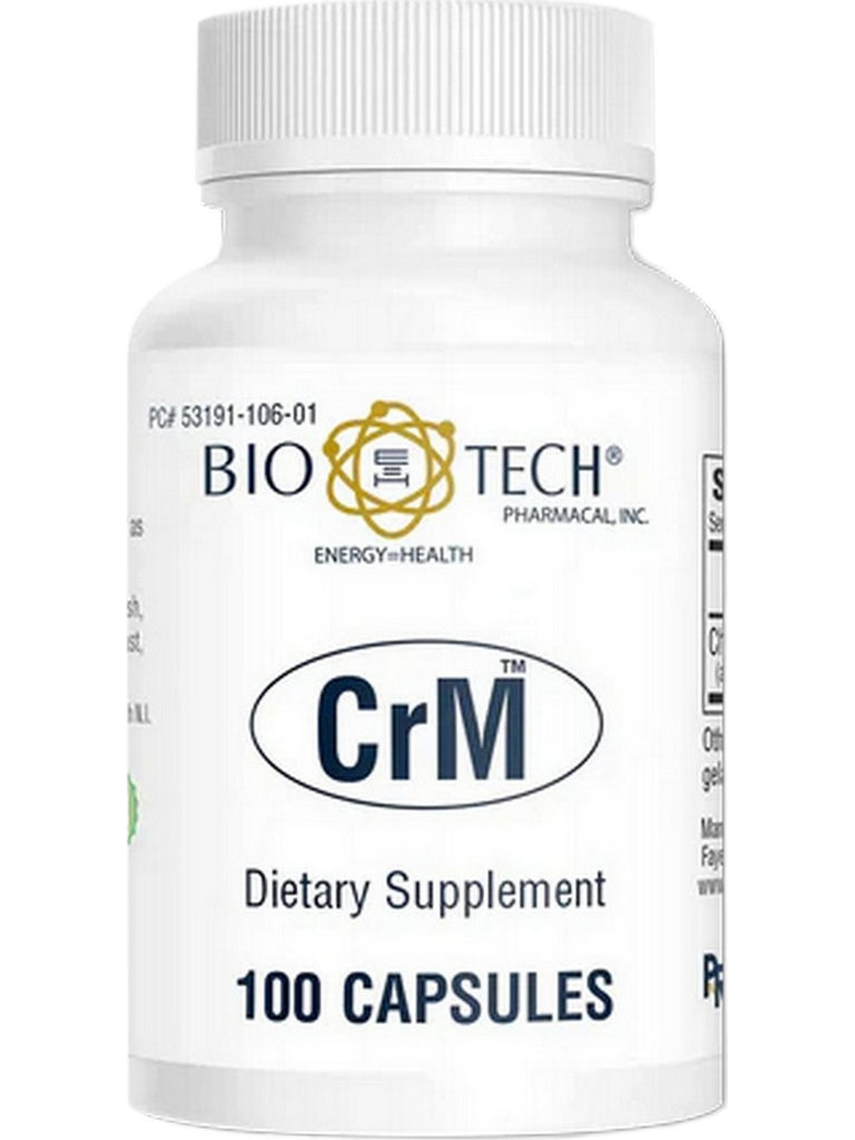 Bio-Tech Pharmacal, CrM, 100 Capsules