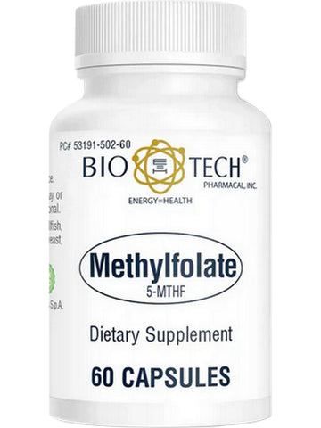Bio-Tech Pharmacal, Methylfolate, 5-MTHF, 60 Capsules
