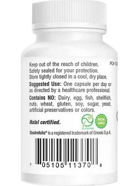 Bio-Tech Pharmacal, Methylfolate, 5-MTHF, 60 Capsules
