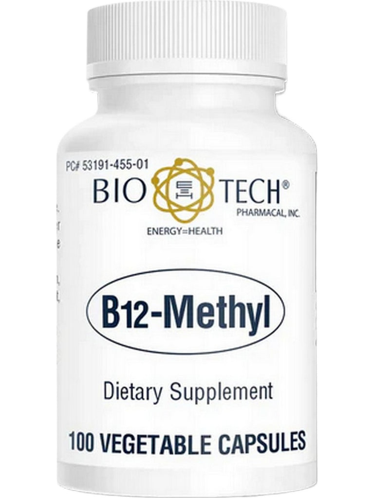 Bio-Tech Pharmacal, B12-Methyl, 100 Capsules