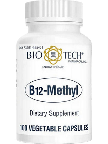 Bio-Tech Pharmacal, B12-Methyl, 100 Capsules