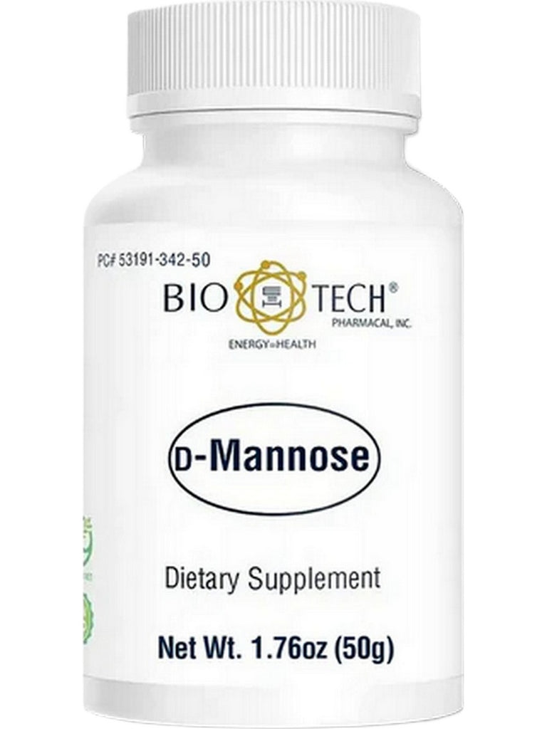 Bio-Tech Pharmacal, D-Mannose, Powder, 1.76 oz