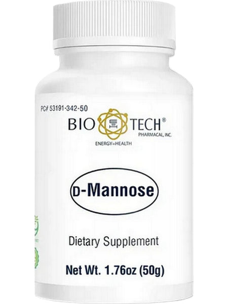 Bio-Tech Pharmacal, D-Mannose, Powder, 1.76 oz