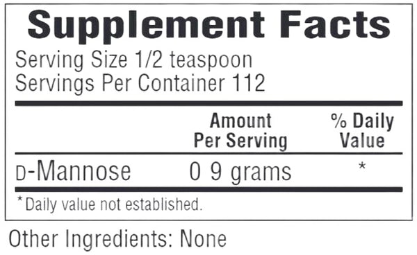 Bio-Tech Pharmacal, D-Mannose, Powder, 1.76 oz
