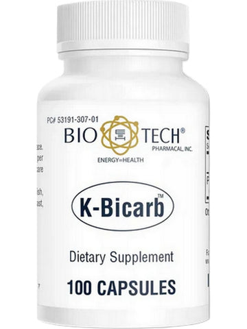 Bio-Tech Pharmacal, K-Bicarb, 100 Capsules