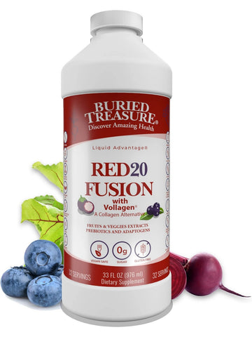 Buried Treasure, RED20 Fusion with Vollagen, 33 fl oz