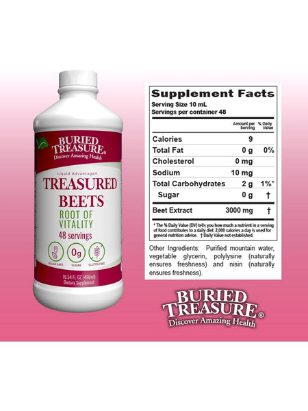 Buried Treasure, Treasured Beets 16oz, 16.54 fl oz