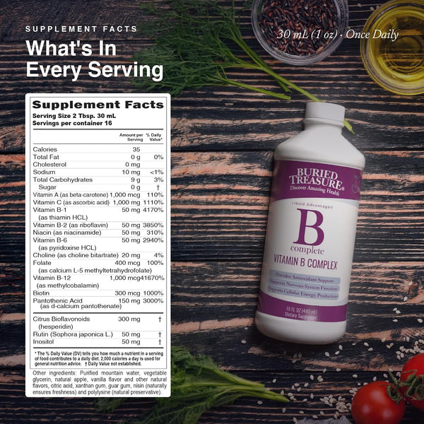 Buried Treasure, B Complete, 16.54 fl oz