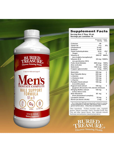 Buried Treasure, Men's Prostate Complete, 17 fl oz