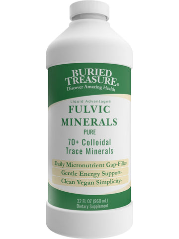 Buried Treasure, Fulvic Minerals Pure, 32 fl oz