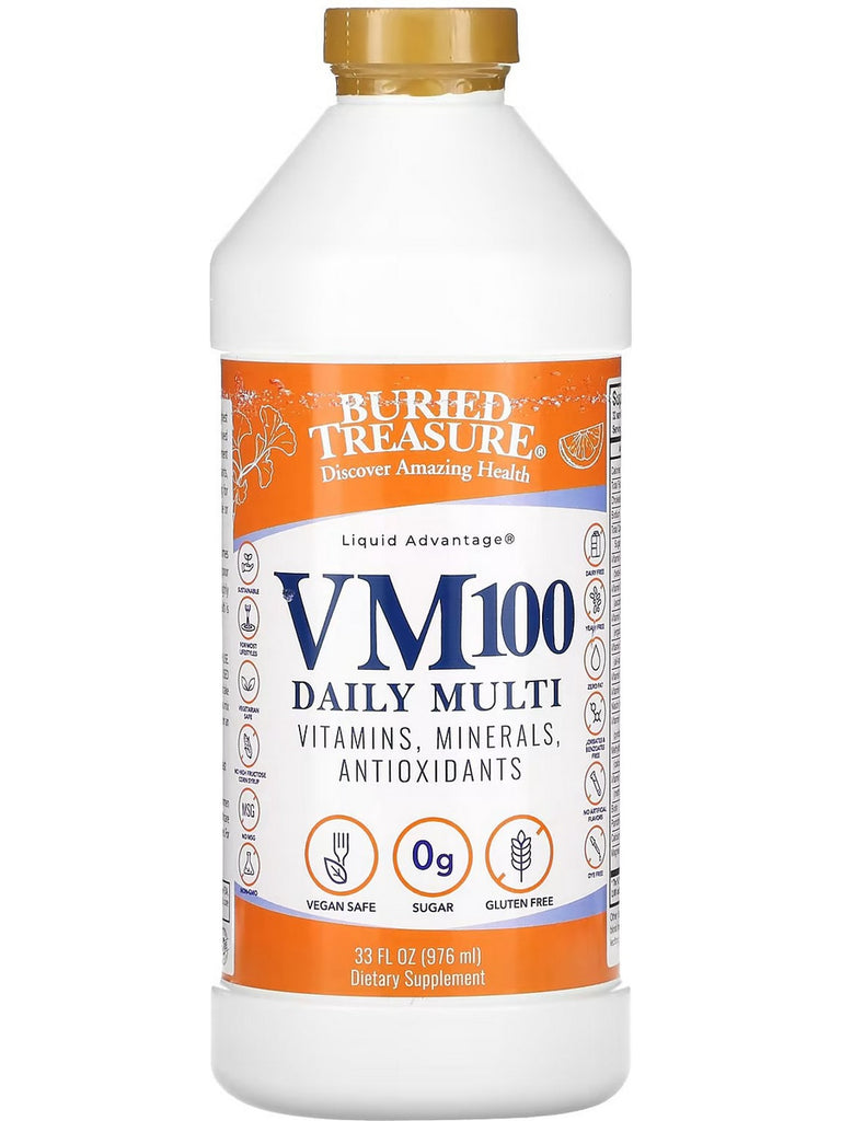 Buried Treasure, VM100 Daily Multi, 33 fl oz