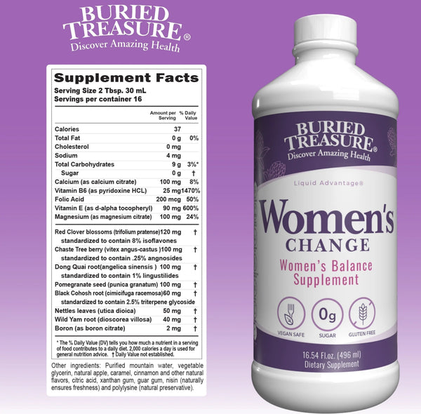 Buried Treasure, Women's Change, 16 fl oz