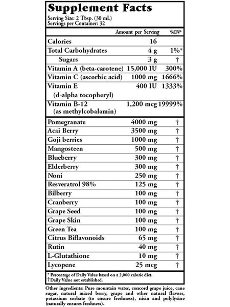 Buried Treasure, Live Young Antioxidant, 32 fl oz