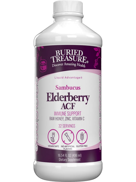 Buried Treasure, Elderberry ACF, 16.54 fl oz