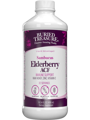Buried Treasure, Elderberry ACF, 16.54 fl oz