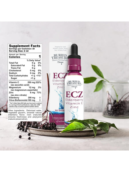 Buried Treasure, ECZ Drops, 2 fl oz