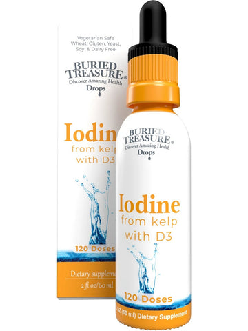Buried Treasure, Iodine Drops, 2 fl oz