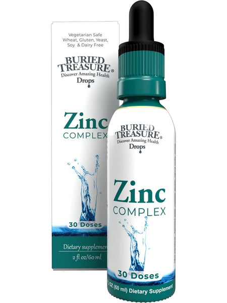 Buried Treasure, Zinc Complex Drops, 2 fl oz