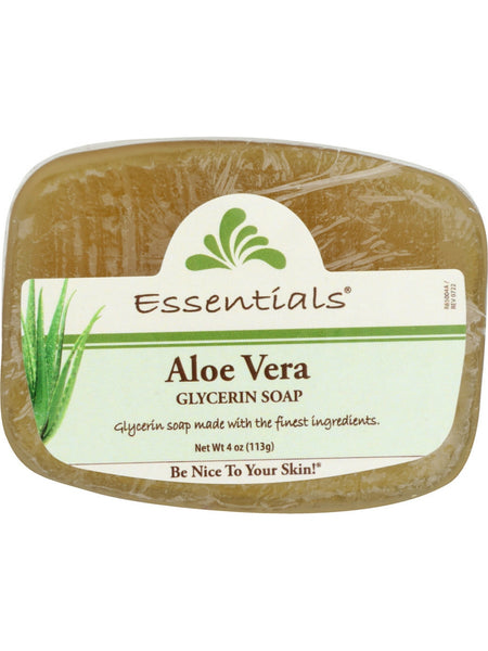 Clearly Natural, Glycerine Bar Soap, Aloe Vera, 4 oz