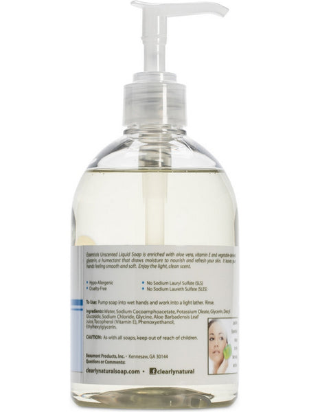 Clearly Natural, Liquid Hand Soap, Unscented, 12 fl oz