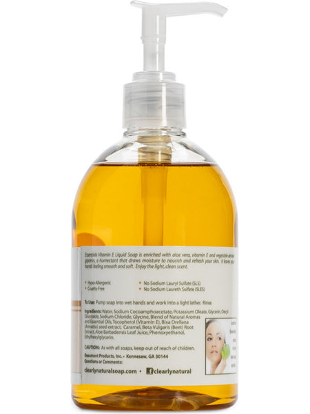 Clearly Natural, Liquid Hand Soap, Vitamin E, 12 fl oz