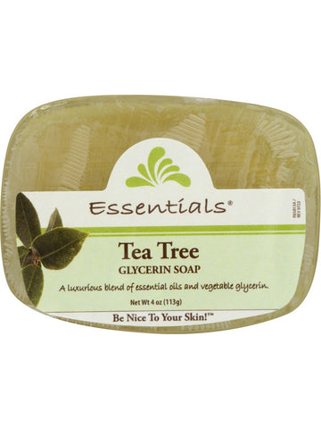 Clearly Natural, Glycerine Bar Soap, Tea Tree, 4 oz