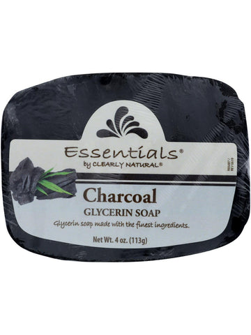 Clearly Natural, Glycerine Bar Soap, Charcoal, 4 oz