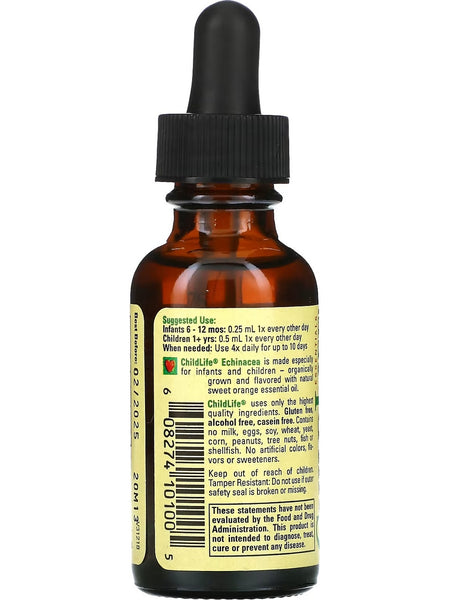 ChildLife Essentials, Echinacea, Natural Orange, 1 fl oz