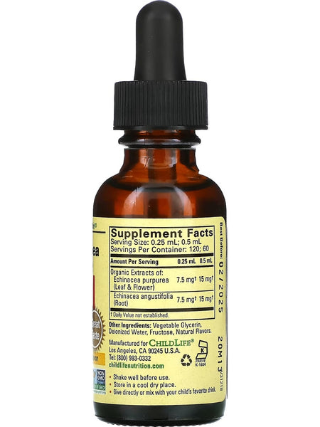 ChildLife Essentials, Echinacea, Natural Orange, 1 fl oz
