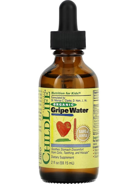 ChildLife Essentials, Organic Gripe Water, 2 fl oz