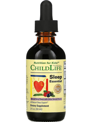 ChildLife Essentials, Sleep Essential, Natural Berry Flavor with Other Natural Flavors, 2 fl oz