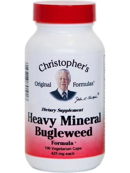 Christopher's Original Formulas, Heavy Mineral Bugleweed, 100 Vegetarian Caps