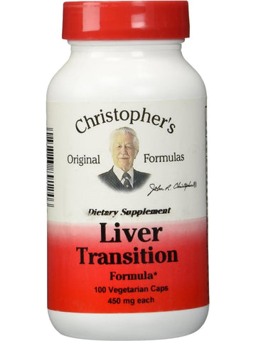 Christopher's Original Formulas, Liver Transition Formula, 100 Vegetarian Caps