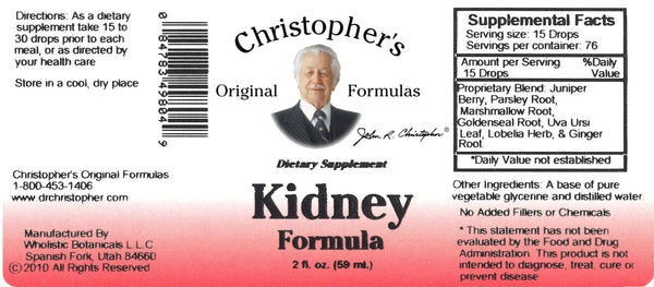Christopher's Original Formulas, Kidney, 2 fl oz