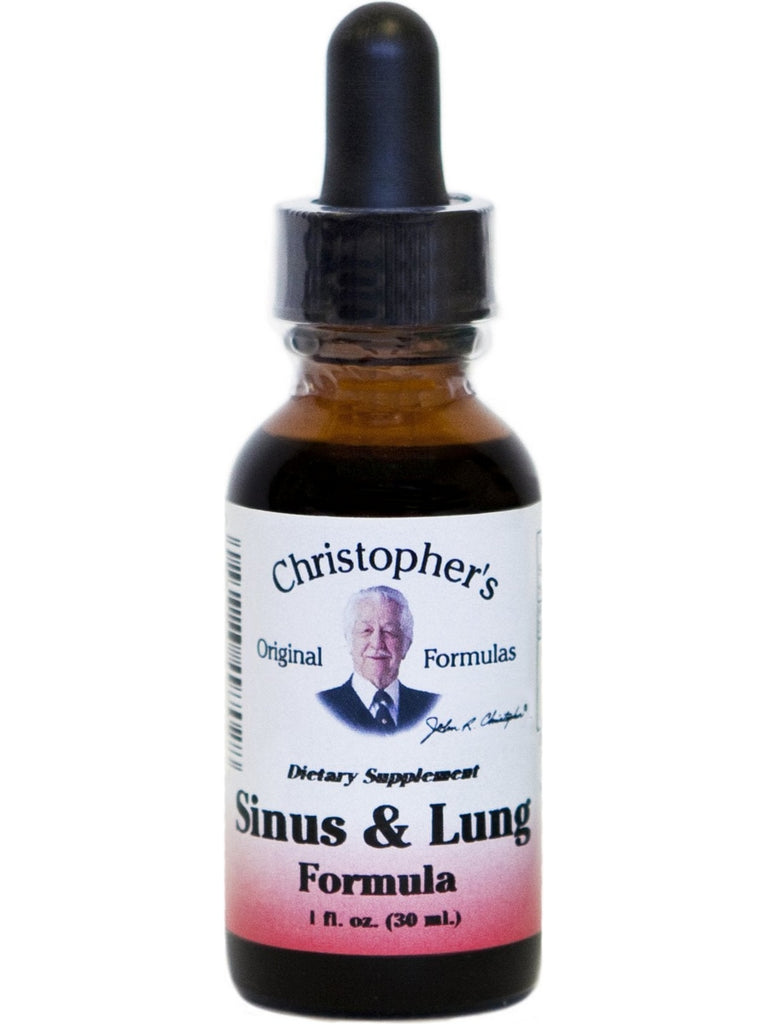 Christopher's Original Formulas, Sinus & Lung Formula, 1 fl oz