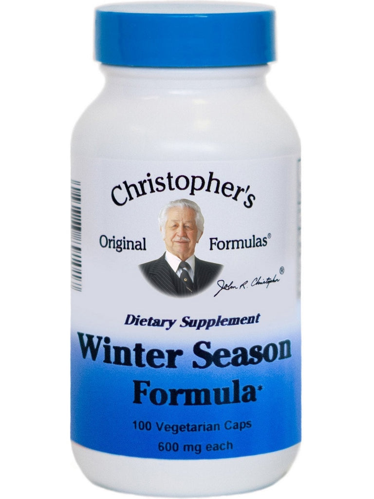 Christopher's Original Formulas, Winter Season Formula, 100 Vegetarian Caps