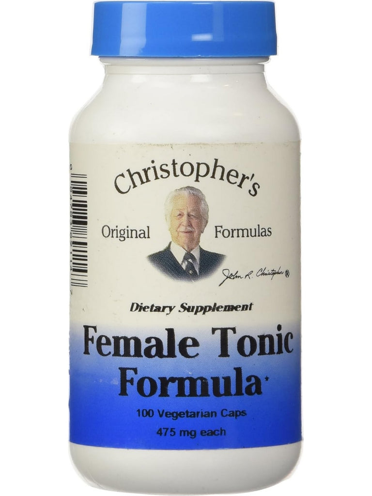 Christopher's Original Formulas, Female Tonic Formula, 100 Vegetarian Caps